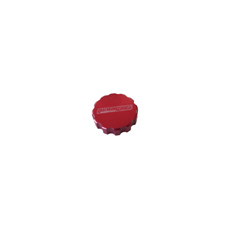 AEROFLOW RADIATOR CAP COVER   LARGE STYLE CAP RED