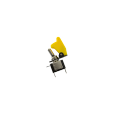 YELLOW LED MISSILE SWITCH     LED ACTIVATED WHEN ON