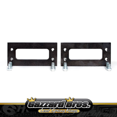 GAZZARD CHASSIS SIDE MOUNT SLIDE WELD IN PLATE PAIR